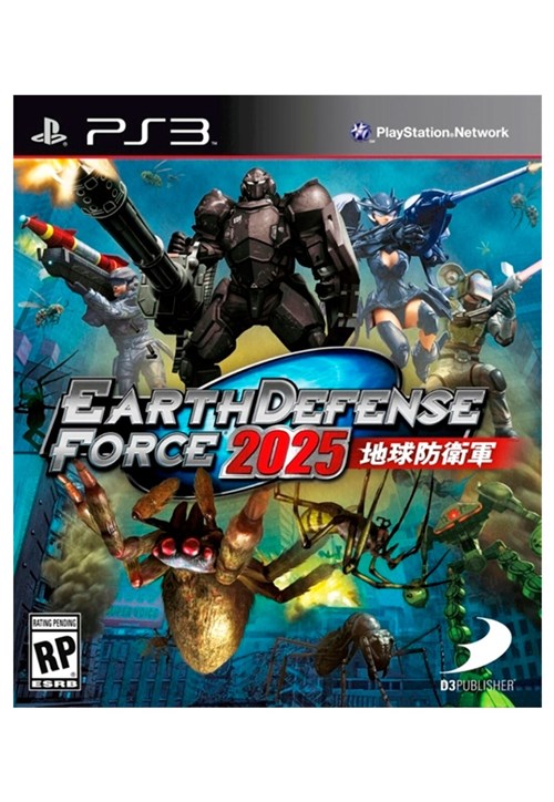Jogo Earth Defense Force 2025 D3 PS3