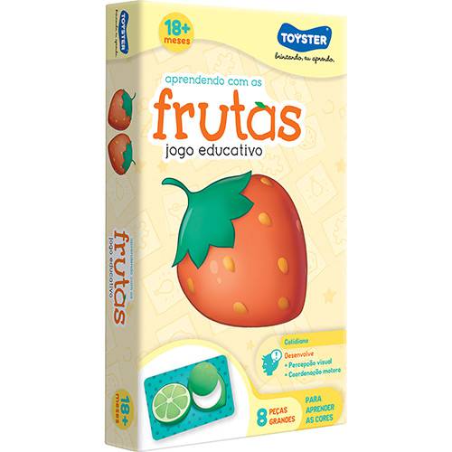 Jogo Educativo Aprendendo com as Frutas Toyster