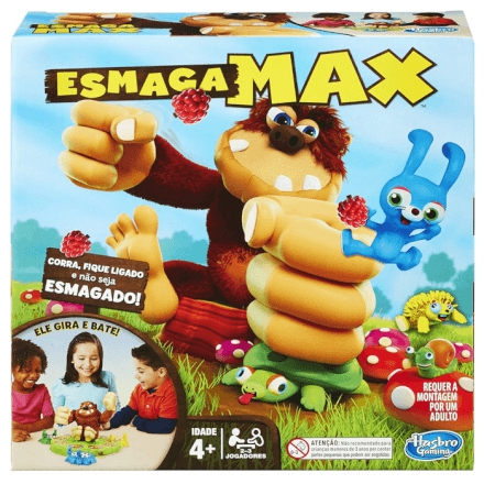Jogo Esmaga Max Hasbro - B2266