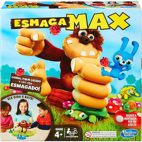 Tudo sobre 'Jogo Esmaga Max - Hasbro'