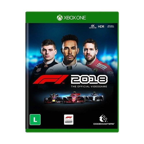 Jogo F1 2018 - Xbox One