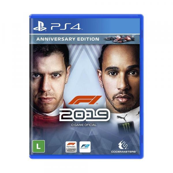 Jogo F1 2019 (Anniversary Edition) - PS4 - Codemasters