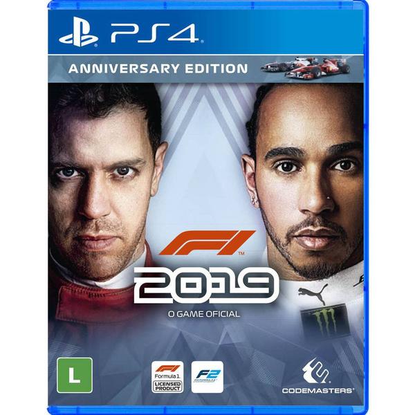 Jogo F1 2019 (Anniversary Edition) - PS4 - Codemasters