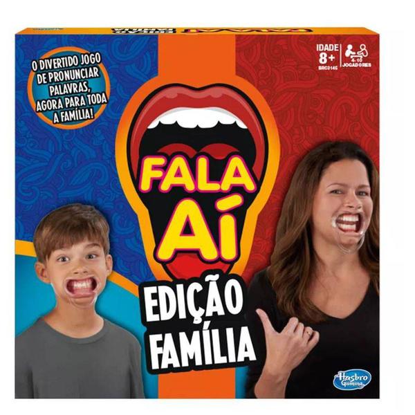 Jogo Fala Aí Edição Família - C3145 - Hasbro