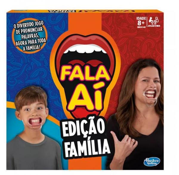 Jogo Fala Aí Edição Família - Hasbro