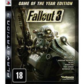 Jogo Fallout 3: Game Of The Year Edition - PS3