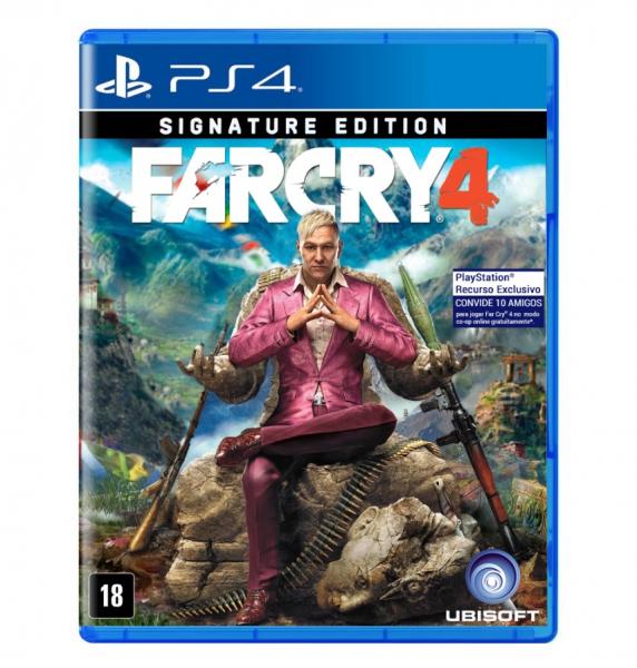 Jogo Far Cry 4 Signature Edition PTBR PS4-Ubi