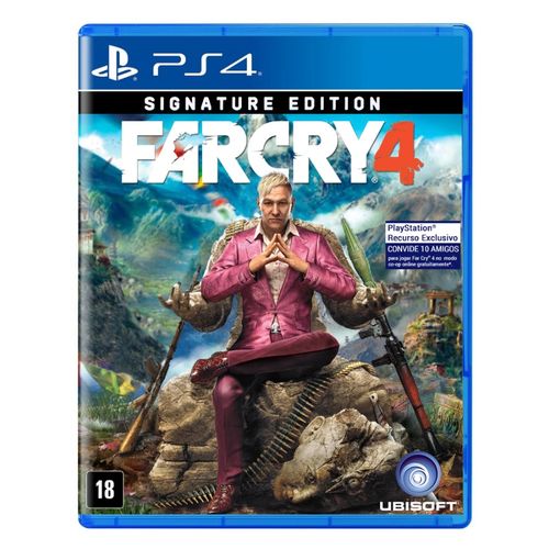 Jogo Far Cry 4 Signature Edition Ptbr Ps4-ubi