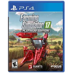Jogo- Farming Simulator 17 Platinum Edition - PS4