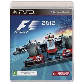 Jogo Fórmula 1 2012 - PS3