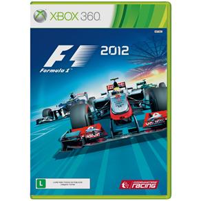 Jogo Fórmula 1 2012 - Xbox 360