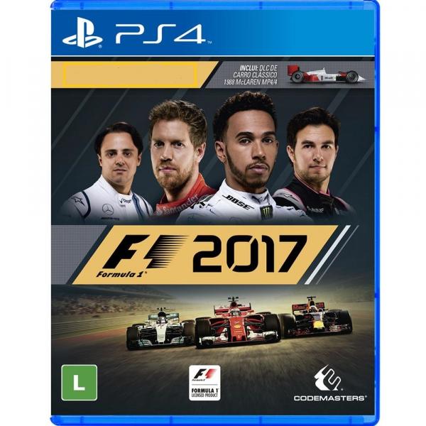 Jogo Formula 1 F1 2017 PS4 - Codemasters