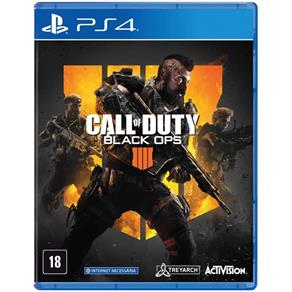 Jogo - Game Call Of Duty: Black Ops 4 - PS4