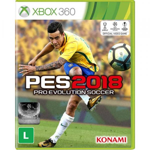 Jogo Game Pro Evolution Soccer 2018 - Xbox360 BJO-023 - Konami
