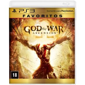 Jogo God Of War: Ascension - Favoritos - PS3