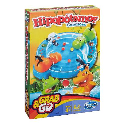 Jogo Grab Go Hipopotamo Comilao B1001 Hasbro