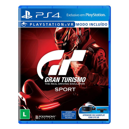 Jogo Gran Turismo Sport Playstation 4 - Sony