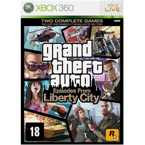 Jogo Grand Theft Auto: Episode From Liberty City - Xbox 360