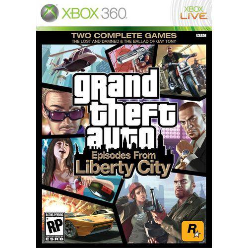 Jogo Grand Theft Auto= Episodes From Liberty City - Xbox 360