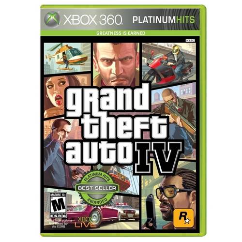 Jogo Grand Theft Auto Iv - Platinum Hits - Xbox 360