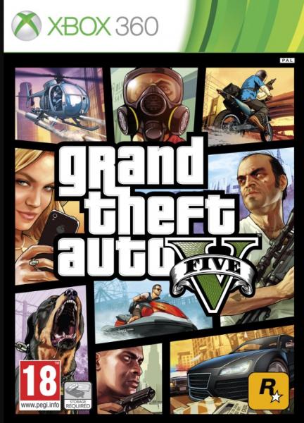 Jogo Grand Theft Auto V Five X360 - Take Two