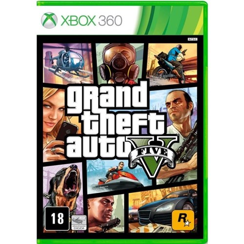 Jogo Grand Theft Auto V (Gta 5) - Xbox 360