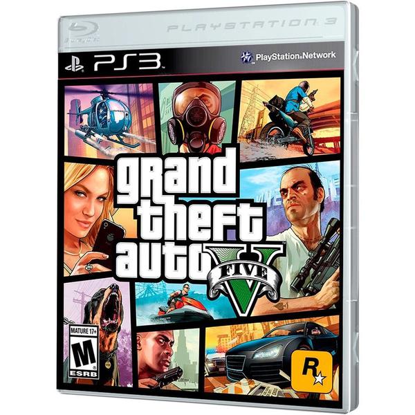 Jogo Grand Theft Auto V Gta Ps3 - Rockstar