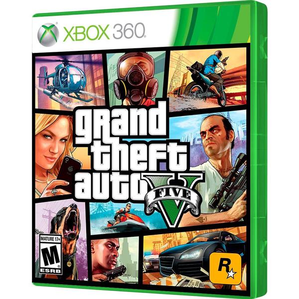 Jogo Grand Theft Auto V Gta Xbox 360 - Rockstar