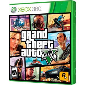 Jogo Grand Theft Auto V Gta Xbox 360