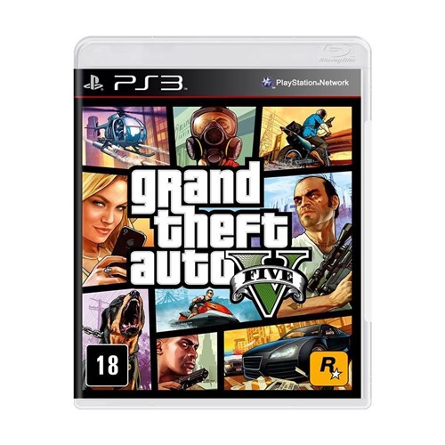 Jogo Grand Theft Auto V Ps3
