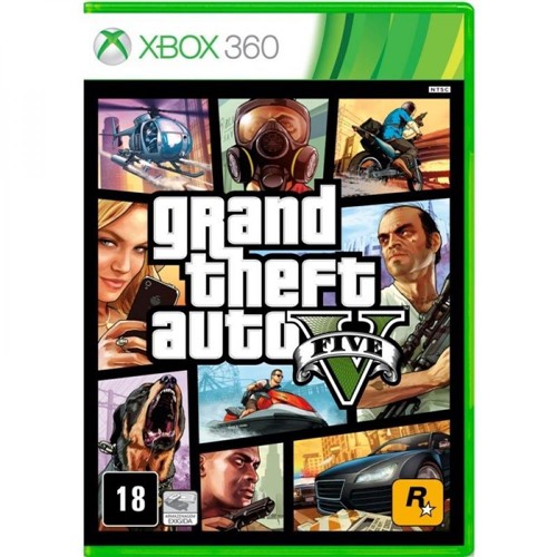 Jogo Grand Theft Auto V Xbox 360