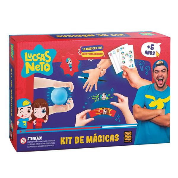 Jogo GROW Kit de Magicas Luccas Neto- 03770