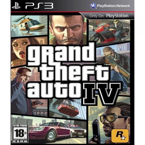 Jogo GTA 4 (Grand Theft Auto IV) - PS3 - Sony PS3