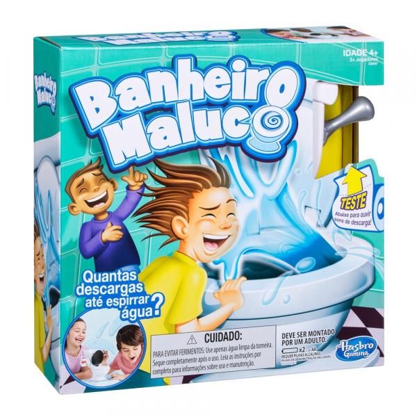 Jogo Hasbro Banheiro Maluco Branco - C0447