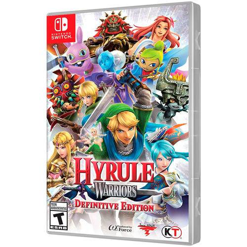 Tudo sobre 'Jogo Hyrule Warriors Definite Edition Nintendo Switch'
