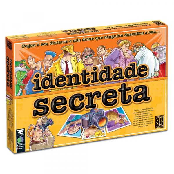 Jogo Identidade Secreta - 01511 Grow