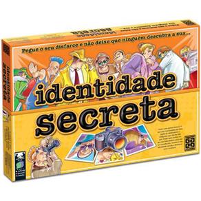 Jogo Identidade Secreta - Grow 01511