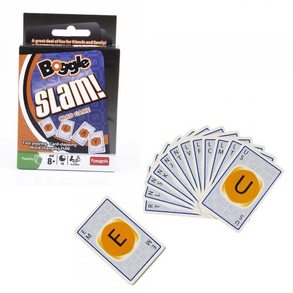 Tudo sobre 'Jogo Infantil de Cartas Boggle Slam 97026 - Hasbro'