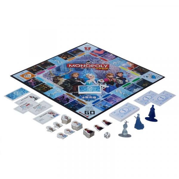 Jogo Infantil Monopoly Jr Frozen B2247 - Hasbro