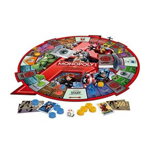 Jogo Infantil Monopoly Marvel Avengers B0323 - Hasbro