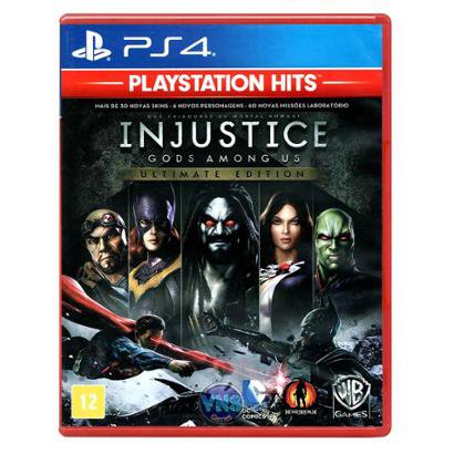 Jogo Injustice Gods Among Us Ultimate Edition PS4