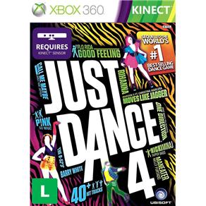 Jogo: Just Dance 4 - Xbox 360