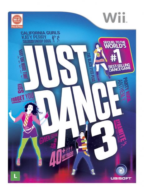 Jogo Just Dance 3 - Wii - UBISOFT