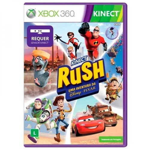 Jogo Kinect Rush: uma Aventura da Disney Pixar Xbox 360