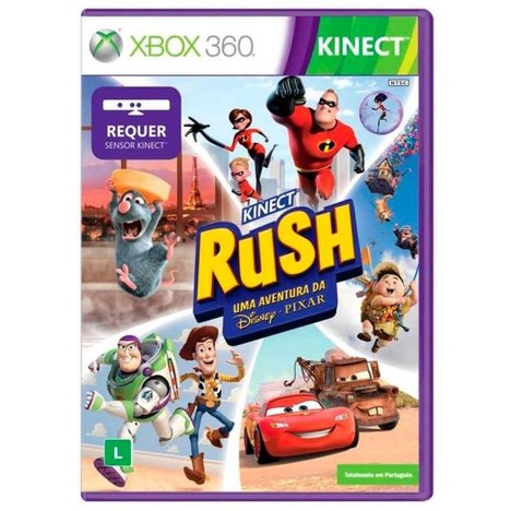 Jogo Kinect Rush: uma Aventura da Disney Pixar - Xbox 360