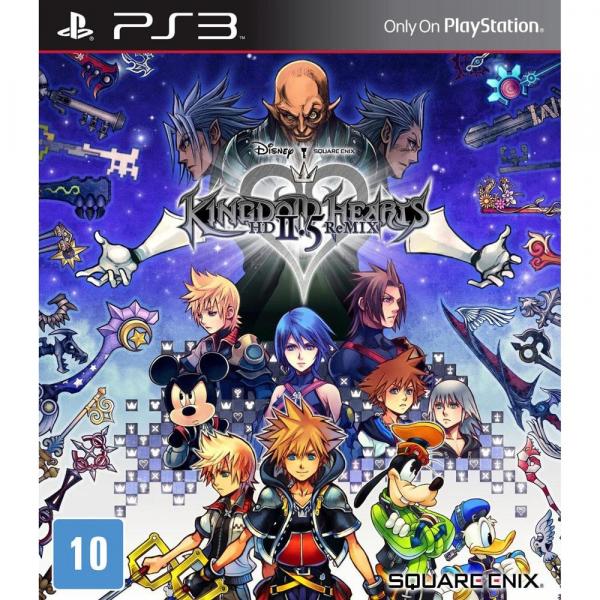 Jogo Kingdom Hearts HD 2.5 Remix - PS3 - Sony PS3