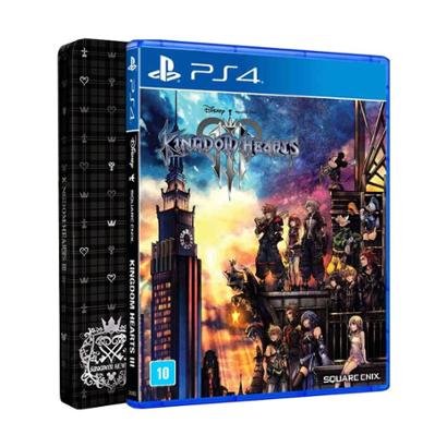 Jogo Kingdom Hearts III (Steelbook Edition) - PS4