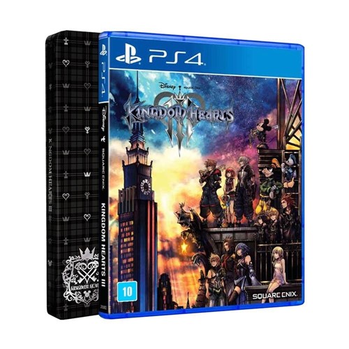 Jogo Kingdom Hearts Iii (steelbook Edition) Ps4