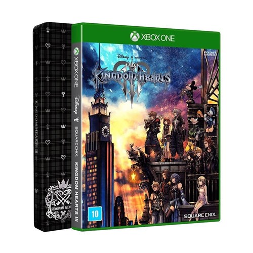 Jogo Kingdom Hearts Iii (steelbook Edition) Xbox One