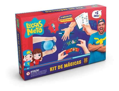 Jogo - Kit de Mágicas - Luccas Neto - Grow